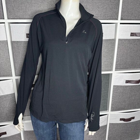 PARADOX Women’s DRI Release 1/4 ZIP Base Layer Performance Top Merino blend Size - Picture 14 of 14